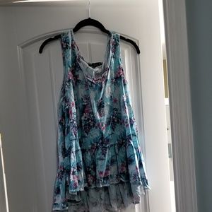 Tank top 2x with peplum
